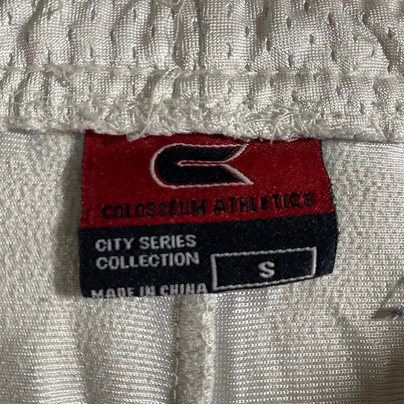 Vintage 90s Colosseum Athletics LA Lakers Basketball Shorts Men's S - Picture 4 of 8